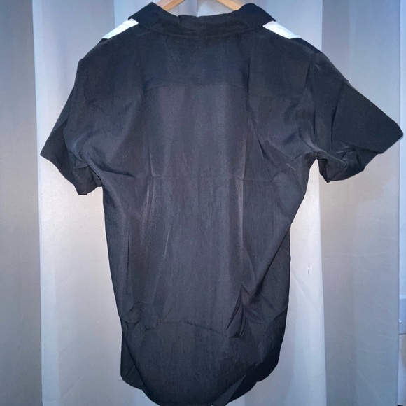 Coofandy NWT Retro Chic: Black and White Bowling Shirt - Picture 3 of 3
